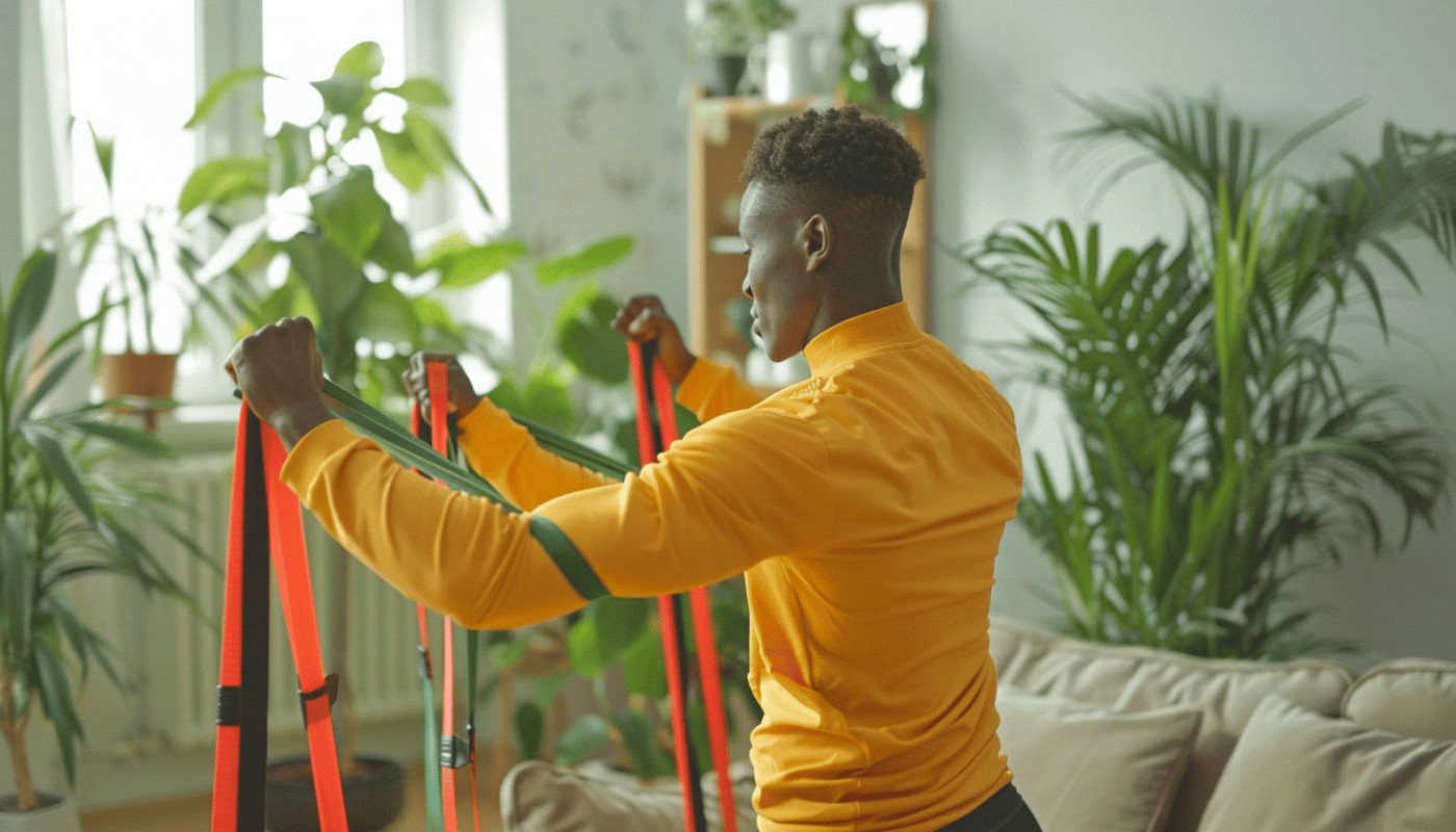 Ejercicios con bandas de resistencia para fortalecer y tonificar tu cuerpo sin salir de casa